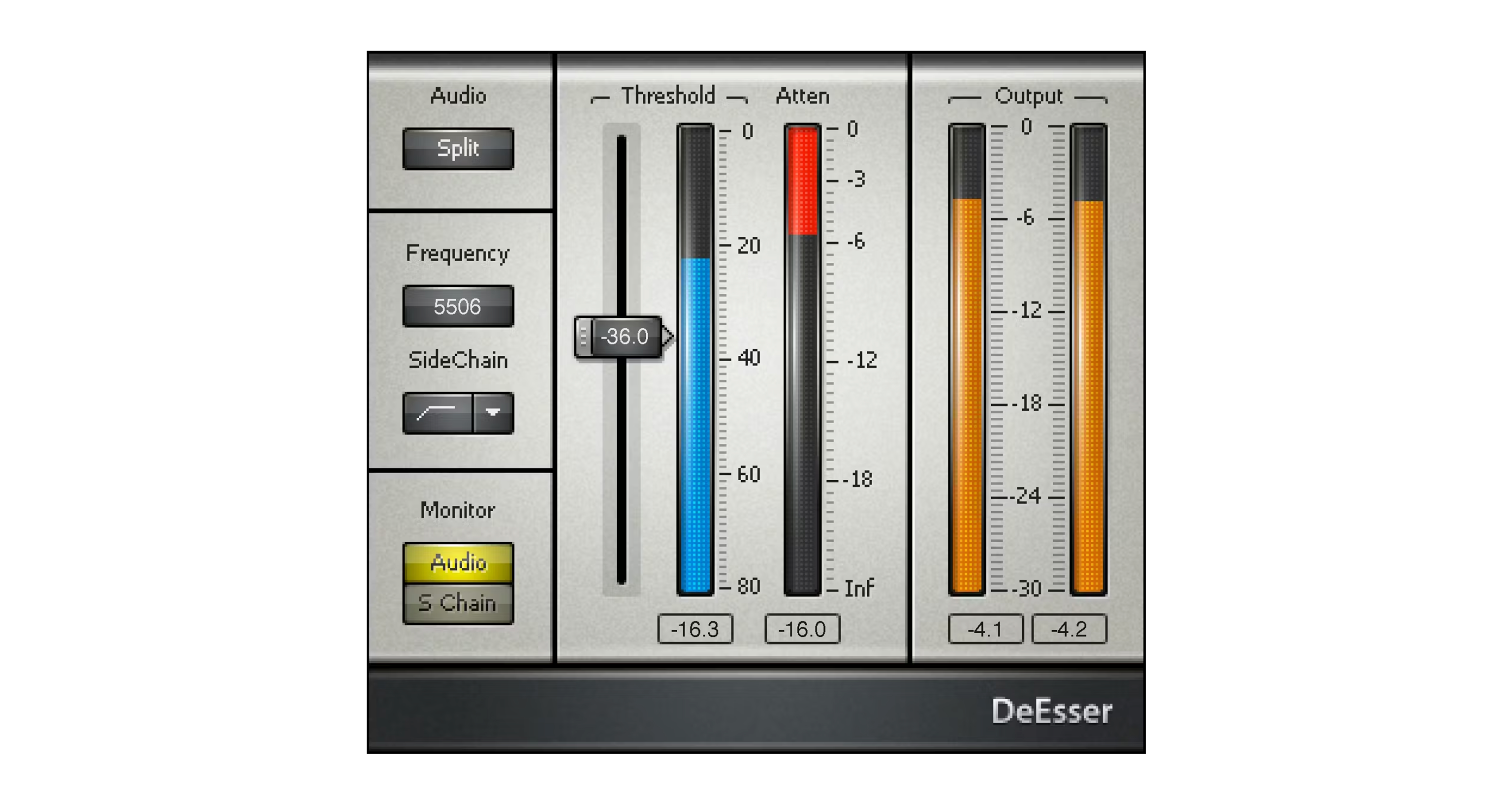 DeEsser original interface