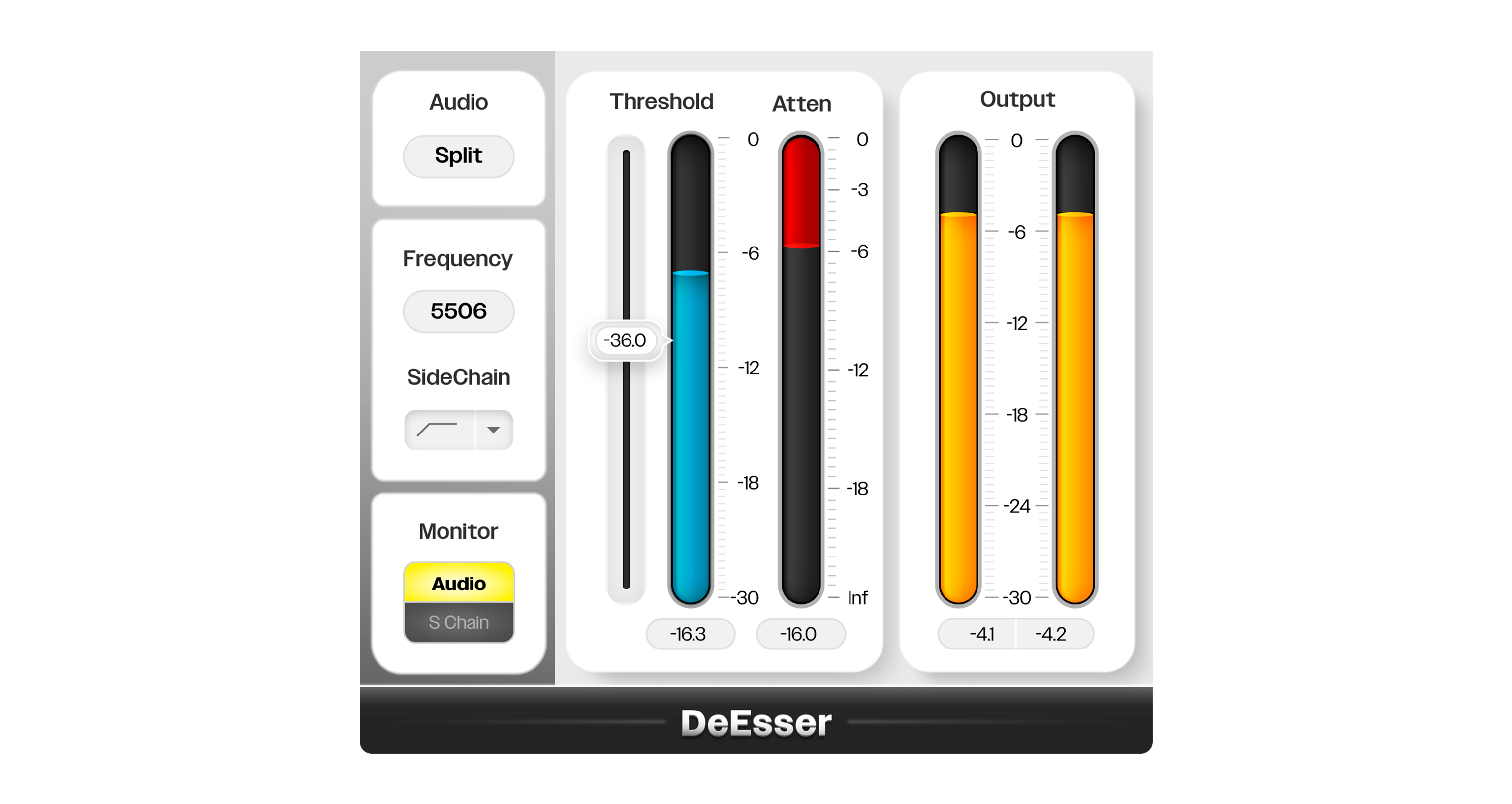 DeEsser refreshed interface concept