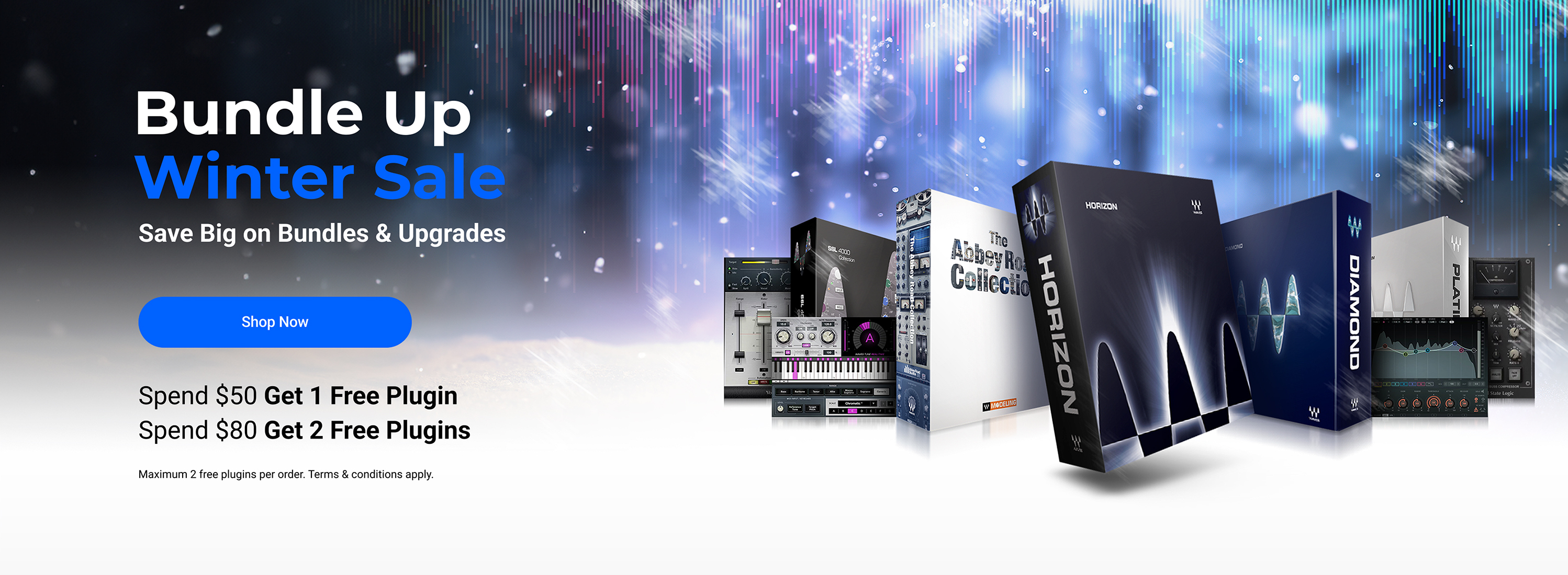 Bundle Up Winter Sale campaign visual