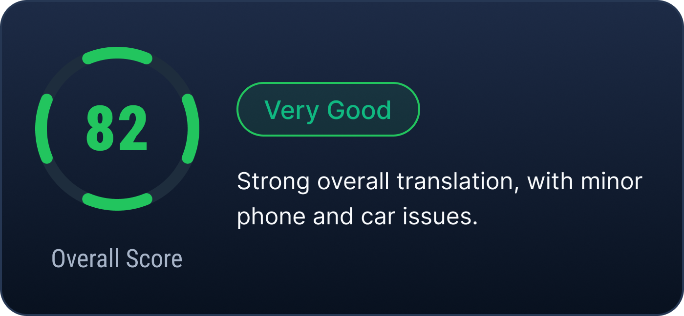 Recommendation card flagging a high-priority low-mid clarity fix